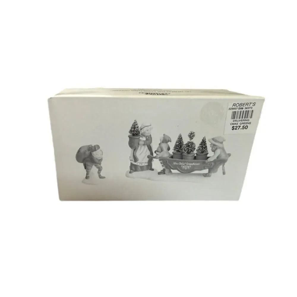 Dept 56 Delivering the Christmas Greens 56373 Heritage Village Collection